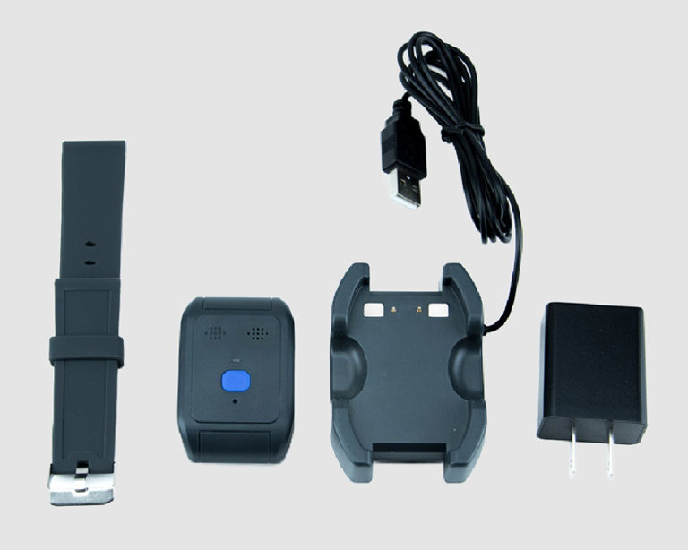 Mobile Fall Detection Alert Pendant with GPS